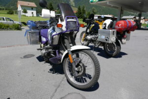 Tanken und Mittagessen